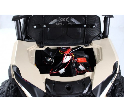 Детский электромобиль K555KK 4WD 24V бежевый