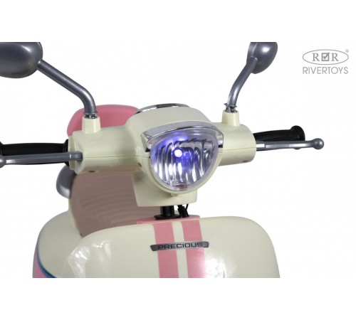 Детский электромотоцикл Z222ZZ-M розовый