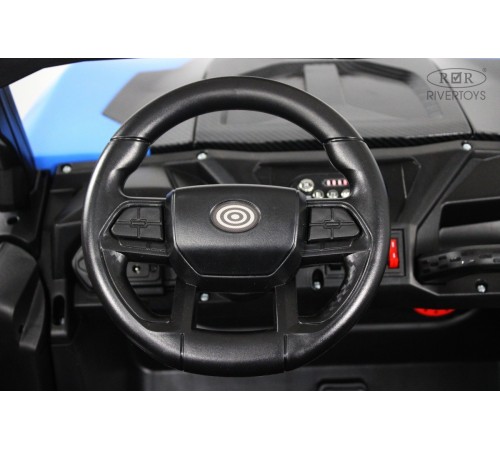 Детский электромобиль багги K555KK 4WD 24V синий