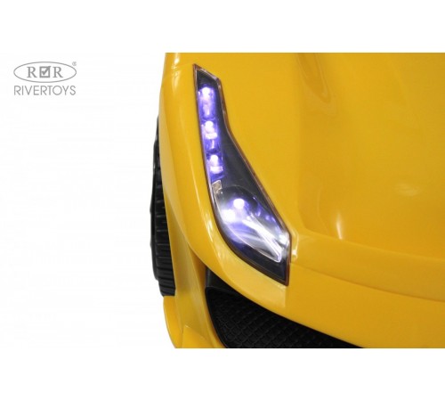 Детский электромобиль Ferrari  X009XX желтый