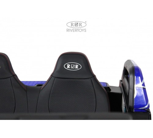 Детский электромобиль A707AA LUX NEW 4WD (16 км/ч.)  синий спайдер