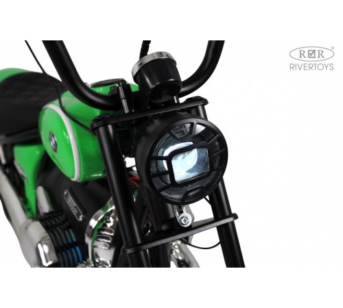 Детский электромотоцикл BMW R18 (A777AA-NEW) зеленый