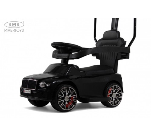 Детский толокар-каталка с козырьком Bentley Z005ZZ-TP черный