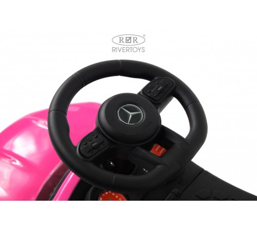 Детский толокар Merc  Z004ZZ-M розовый