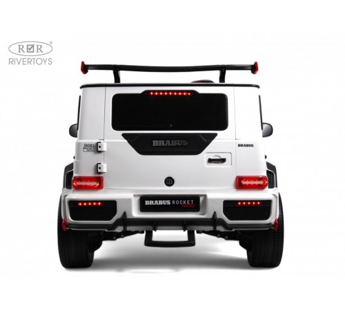 Детский двухместный электромобиль BRABUS MAXI Z888ZZ белый