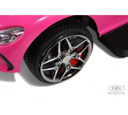 Детский толокар-каталка с козырьком Merc Z005ZZ-MP розовый