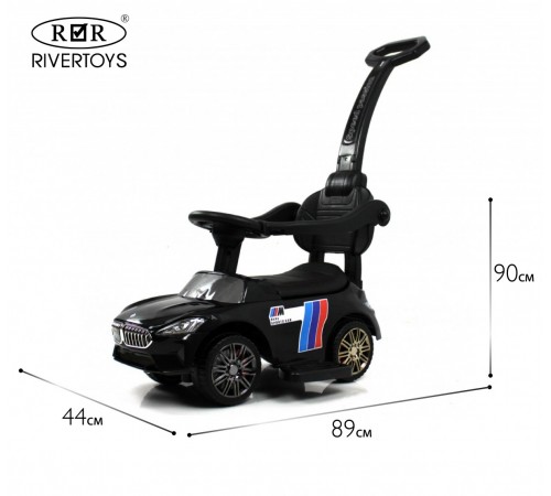 Детский толокар L003LL-B черный