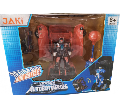 Радиоуправляемый робот-трансформер-боксер JiaQi (спортивная машина) - TT686-S