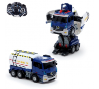 Радиоуправляемый трансформер JiaQi (бензовоз - робот) - JQ6609