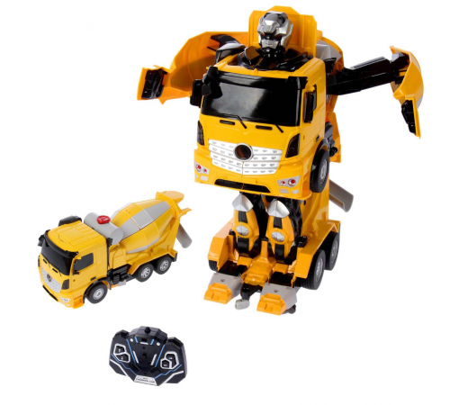 Радиоуправляемый трансформер JiaQi (бетономешалка - робот) - TT679