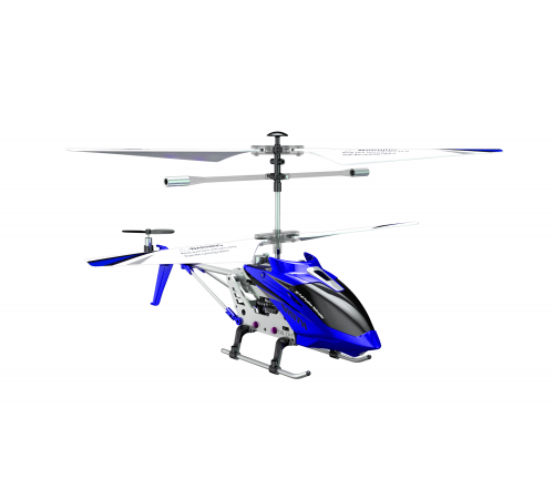 Радиоуправляемый вертолет Syma S107H Blue 2.4G с функцией зависания - S107H