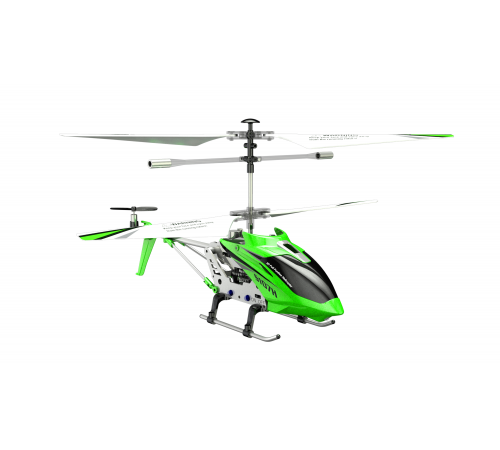 Радиоуправляемый вертолет Syma S107H Green 2.4G с функцией зависания - S107H
