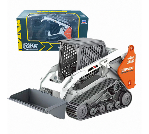 Металлический погрузчик с ковшом HUI NA TOYS масштаб 1:50 - HN1705