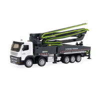 Металлический грузовик бетононасос HuiNa Toys 1:50 - HN1709-GREEN