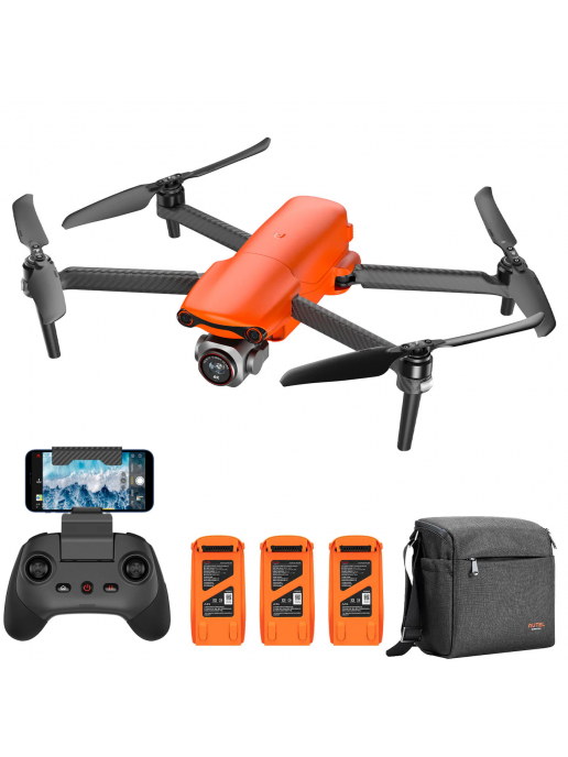 Квадрокоптер Autel Robotics EVO LITE+ Orange Premium (3 батареи) RTF - EVO-LITE-PLUS-ORANGE-COMBO3
