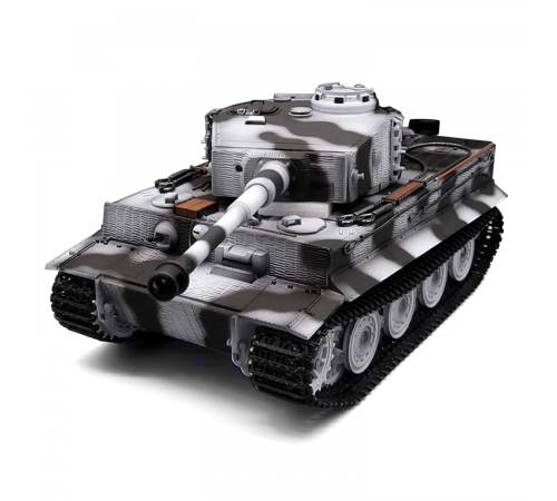 Радиоуправляемый танк Taigen Tiger 1 Германия 1:16 (зимний камуфляж, звук, дым V3) - AS3818-D-WINTER