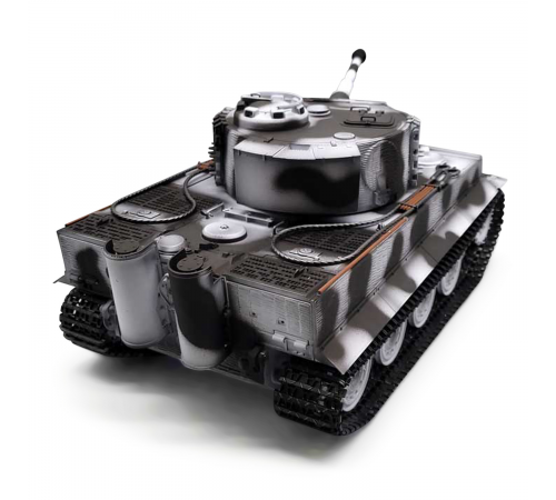Радиоуправляемый танк Taigen Tiger 1 Германия 1:16 (зимний камуфляж, звук, дым V3) - AS3818-D-WINTER