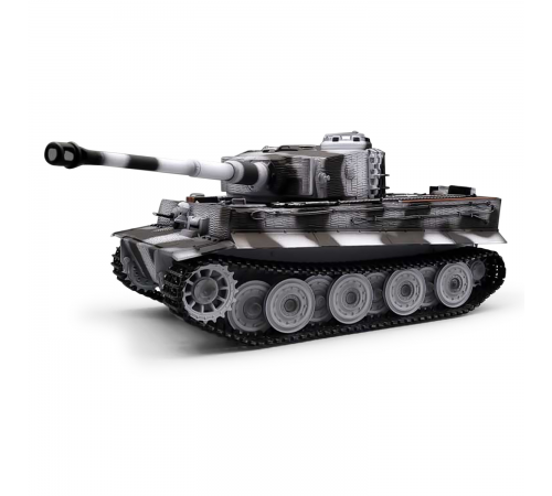 Радиоуправляемый танк Taigen Tiger 1 Германия 1:16 (зимний камуфляж, звук, дым V3) - AS3818-D-WINTER