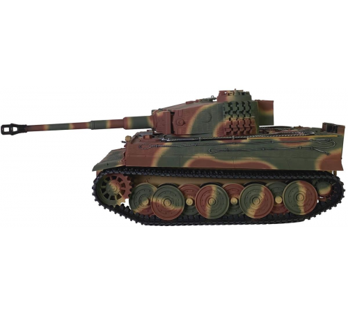 Радиоуправляемый танк Taigen Tiger 1 Германия 1:16 (лесной камуфляж, звук, дым V3) - AS3818-D-CAMO