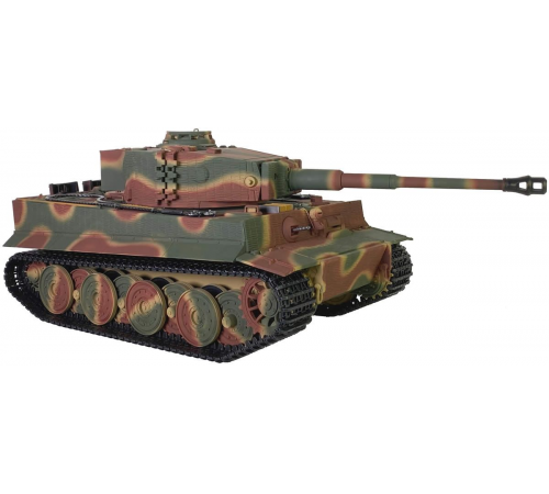 Радиоуправляемый танк Taigen Tiger 1 Германия 1:16 (лесной камуфляж, звук, дым V3) - AS3818-D-CAMO