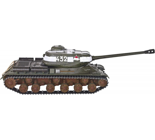 Радиоуправляемый танк Taigen ИС-2 модель 1944 СССР 1:16 (зеленый, звук, дым V3) - AS3928-B-GREEN