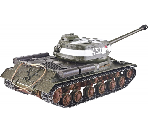 Радиоуправляемый танк Taigen ИС-2 модель 1944 СССР 1:16 (зеленый, звук, дым V3) - AS3928-B-GREEN