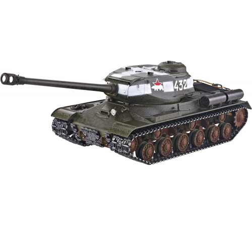 Радиоуправляемый танк Taigen ИС-2 модель 1944 СССР 1:16 (зеленый, звук, дым V3) - AS3928-B-GREEN