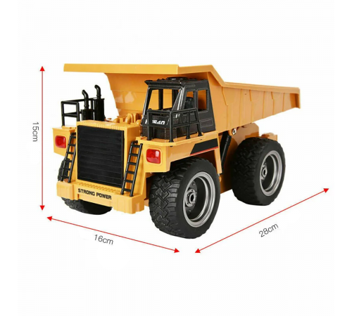 Радиоуправляемый карьерный самосвал HUINA  1:18 - HN1534