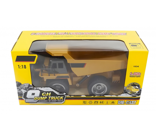 Радиоуправляемый карьерный самосвал HUINA  1:18 - HN1534