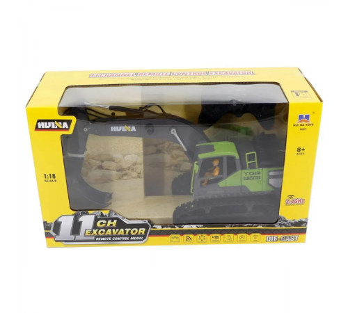 Радиоуправляемый экскаватор HUINA масштаб 1:18 - HN1661