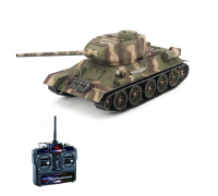 Радиоуправляемый танк Taigen Т-34/85 СССР 1:16 (лесной камуфляж, звук, дым V3) - AS3909-B-CAMO