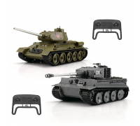 Радиоуправляемый танковый бой Torro Tiger I и T-34/85 1:30 - 15101-CA