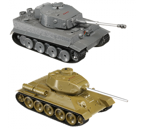 Радиоуправляемый танковый бой Torro Tiger I и T-34/85 1:30 - 15101-CA