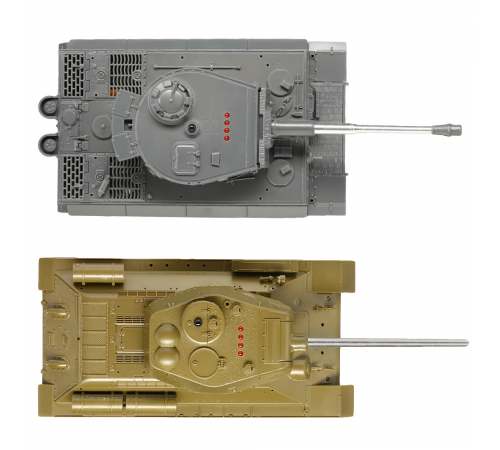 Радиоуправляемый танковый бой Torro Tiger I и T-34/85 1:30 - 15101-CA