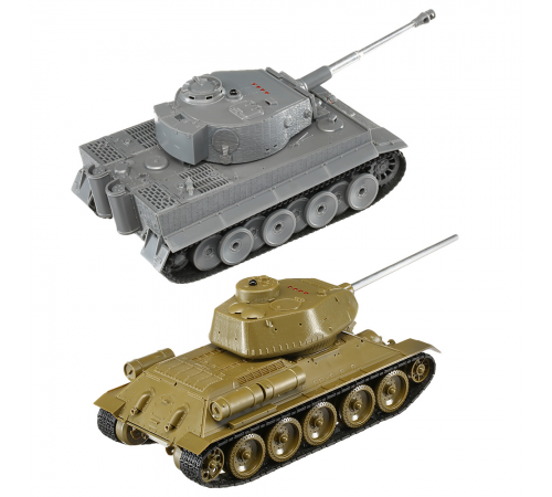 Радиоуправляемый танковый бой Torro Tiger I и T-34/85 1:30 - 15101-CA