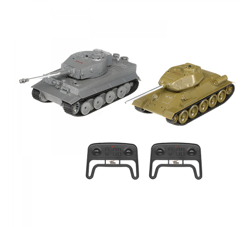 Радиоуправляемый танковый бой Torro Tiger I и T-34/85 1:30 - 15101-CA