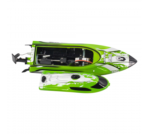 Радиоуправляемый катер Wander (30 см, LED, 25 км/ч) - HJ820-GREEN