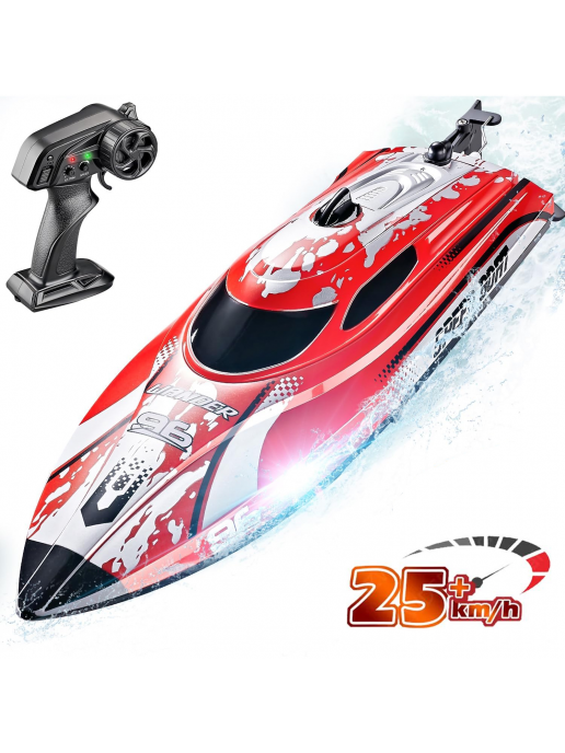Радиоуправляемый катер Wander (30 см, LED, 25 км/ч) - HJ820-RED