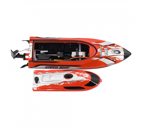 Радиоуправляемый катер Wander (30 см, LED, 25 км/ч) - HJ820-RED