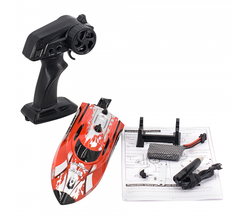 Радиоуправляемый катер Wander (30 см, LED, 25 км/ч) - HJ820-RED