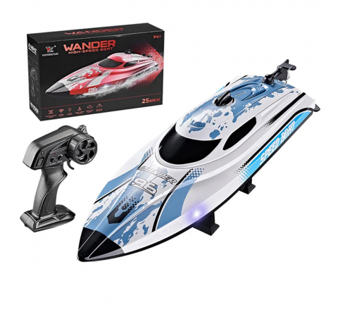 Радиоуправляемый катер Wander (30 см, LED, 25 км/ч) - HJ820-WHITE