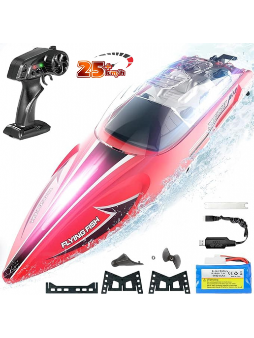 Радиоуправляемый катер RAPIDS (36 см, 25 км/ч) - HJ813-RED