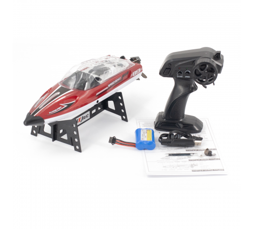 Радиоуправляемый катер RAPIDS (36 см, 25 км/ч) - HJ813-RED