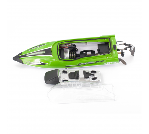 Радиоуправляемый катер RARIDS (36 см, 25 км/ч) - HJ813-GREEN