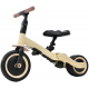 Детский беговел-велосипед 8в1 с крышей и ручкой, бежевый - TR008C-BEIGE