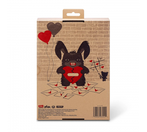 Мягкая игрушка FUGGLER Пучеглазик Сердцееды - 15711D