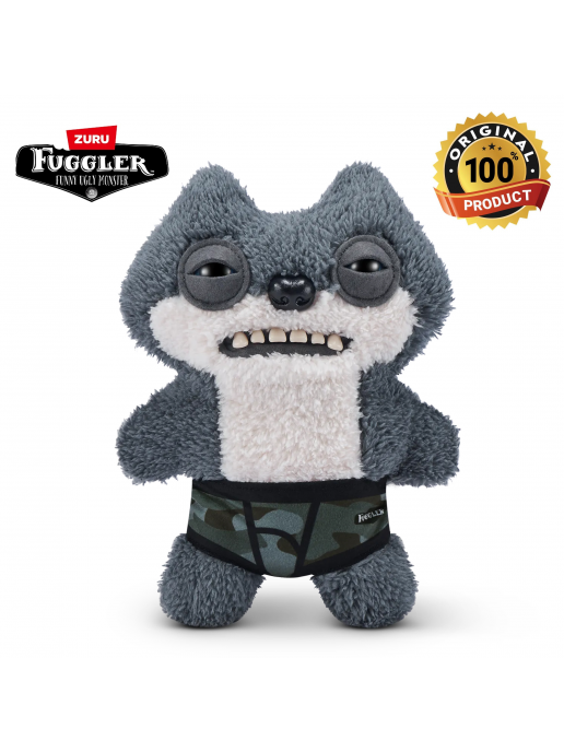 Мягкая игрушка FUGGLER Серая подозрительная белка - 15723R