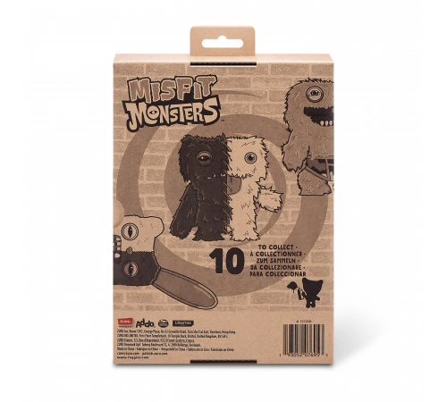 Мягкая игрушка FUGGLER Зубастик Половинки - 15726B