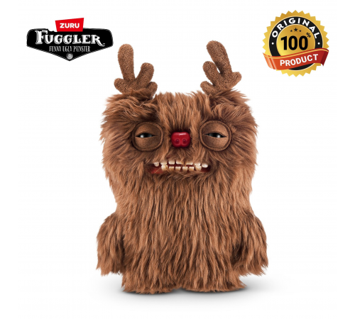 Мягкая игрушка FUGGLER Праздничный Олень - 15729G