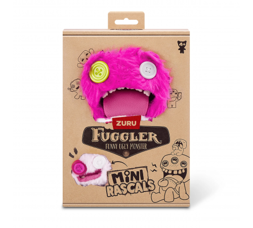 Мягкая игрушка FUGGLER Розовый Ласкун - 15732A